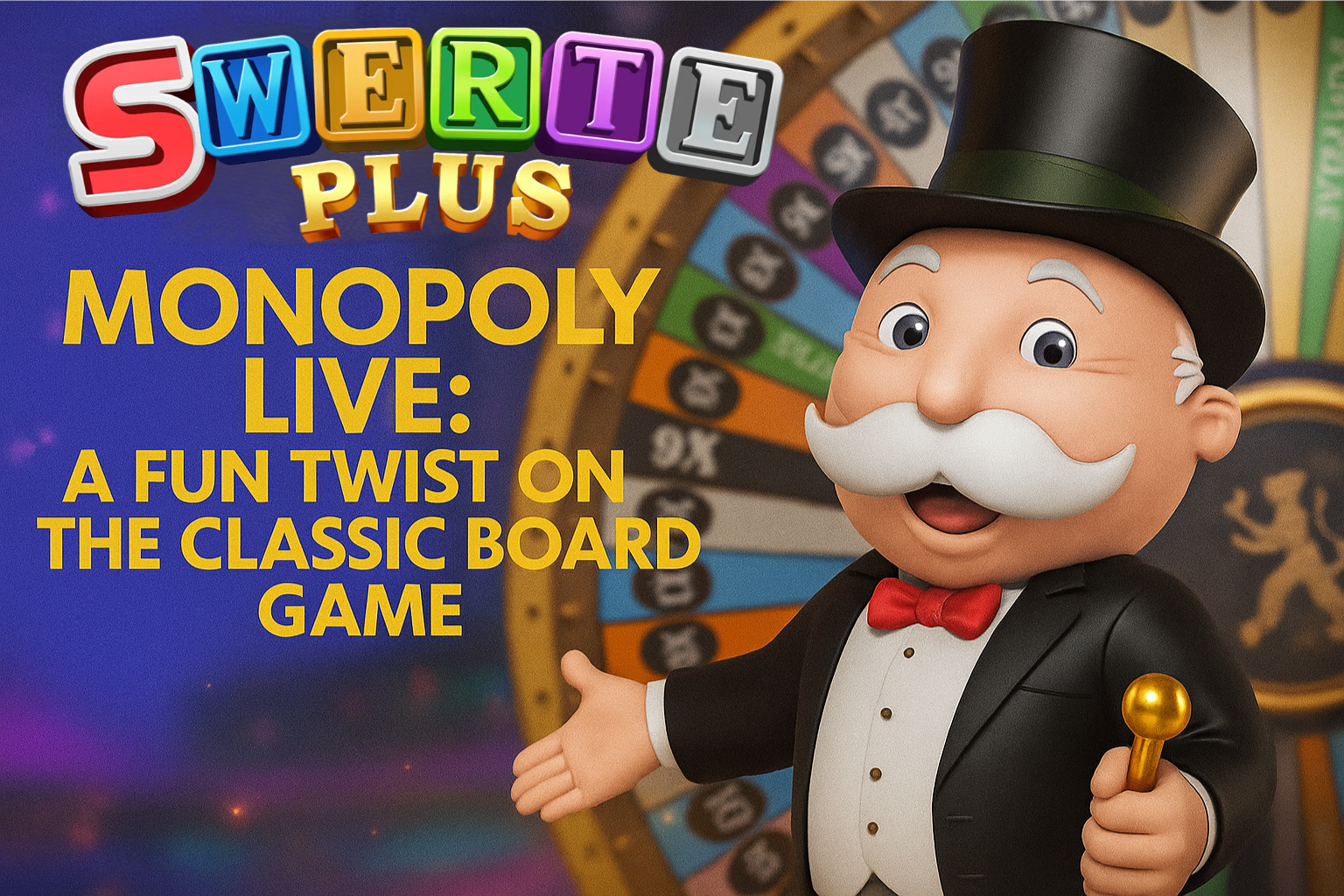 SwertePlus Monopoly Live A Fun Twist on the Classic Board Game