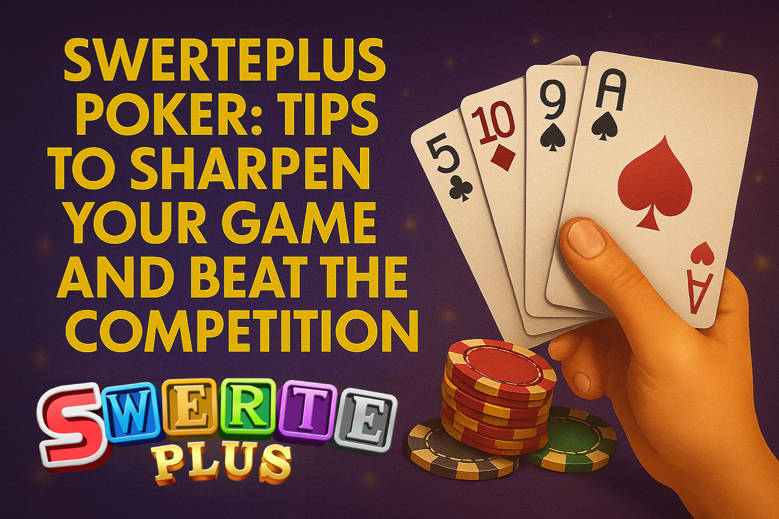 SwertePlus Poker: Tips to Sharpen Your Game and Beat the Competition